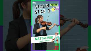 Mattachins | Violin Star 3 | ABRSM | play-along | violin beginners shorts duovolce