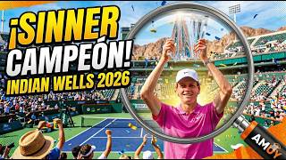 Sinner Vence A Medvedev Y Es Campeón De Indian Wells - La Lupa Atp De Amuy Para Batennis