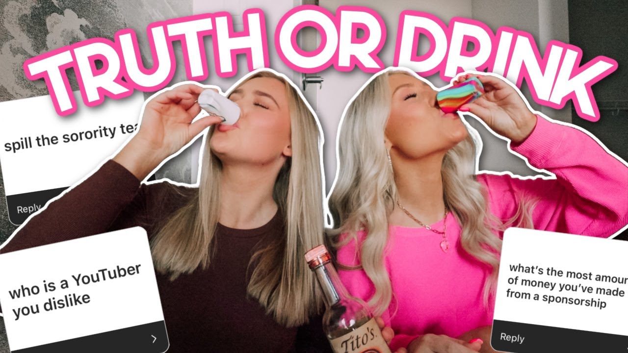 TRUTH OR DRINK feat. LAUREN NORRIS *spilling the tea*