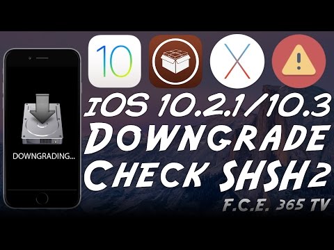 iOS 10.2.1 Downgrade - How to Check If SHSH2 Blobs Are Valid