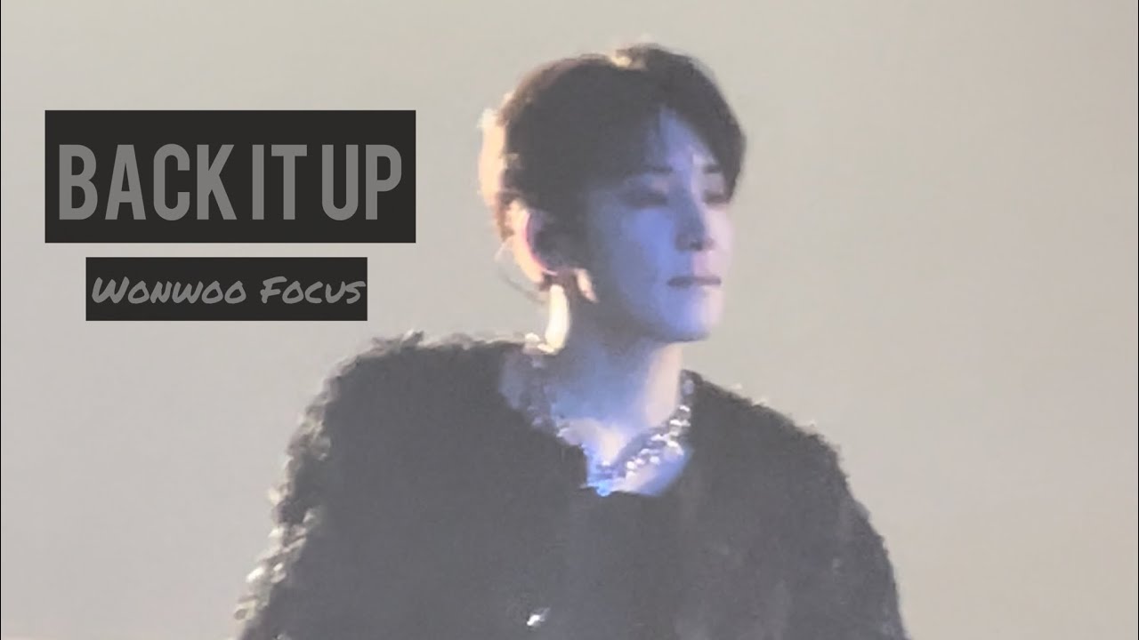 24092022 SEVENTEEN WONWOO 원우 Focus - Back It Up @ Be The Sun in JAKARTA