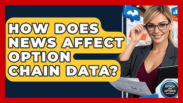 How Does News Affect Option Chain Data? - Stock and Options Playbook