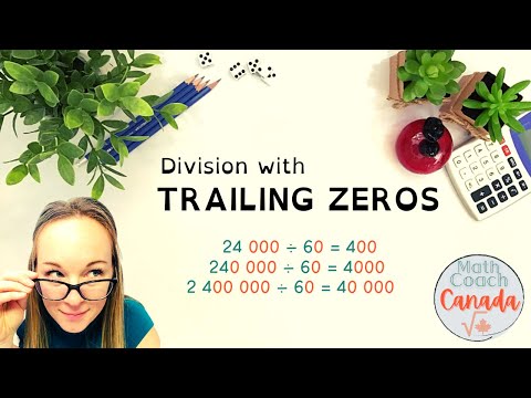 Division with Trailing Zeros