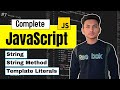Learn JavaScript | Template Literals and String Methods with Practice Questions