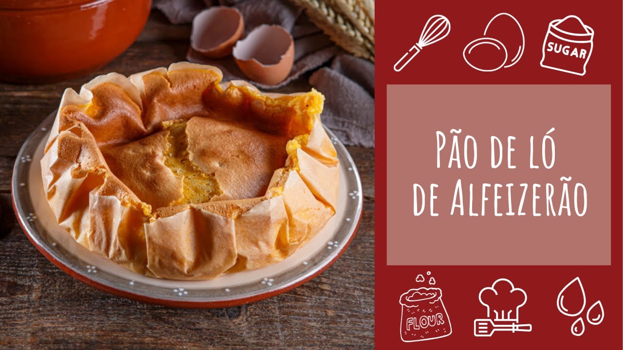 Pão de ló de Alfeizerão (receita fácil)