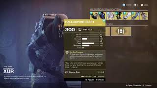 #tbyg #destiny2 Xur reset