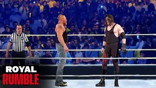 Full Match - Brock lesnar vs Kane : Extreme rules match | WWE Royal Rumble 2022