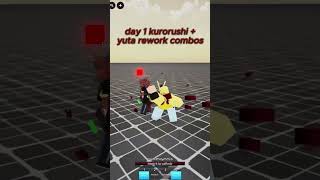 day 1 yuta + kurorushi combos | jujutsu shenanigans