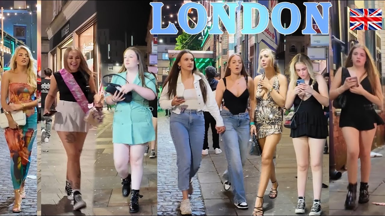 🇬🇧 LONDON NIGHTLIFE 2025  EXPLORE SOHO , LIVERPOOL STREET & NIGHT CLUBS WALKING TOUR 🔥🔥