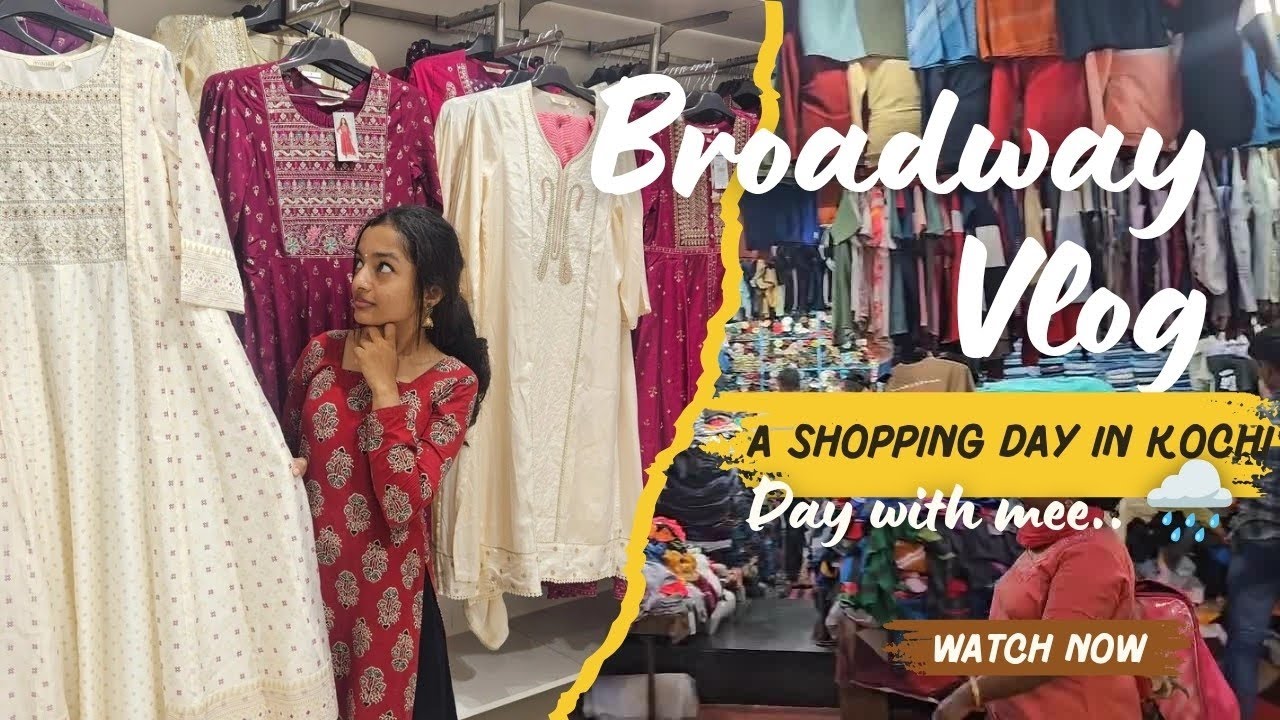 From Hostel to Broadway – Kochi Shopping Adventure!🌧️🫣