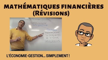 Mathématiques financières (Révisions)