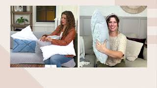 Home Reflections Tufted Decorative Pillow on QVC