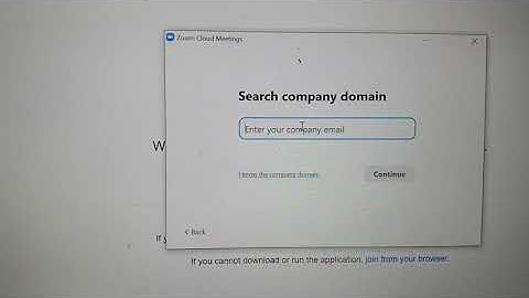 Logging in to zoom for the first time and troubleshooting