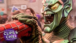 Spider-Man's First Fight With Green Goblin | Spider-Man (2002) | Clips & Chill