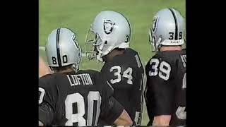 1987 - Week 12 - Buffalo Bills at Los Angeles Raiders