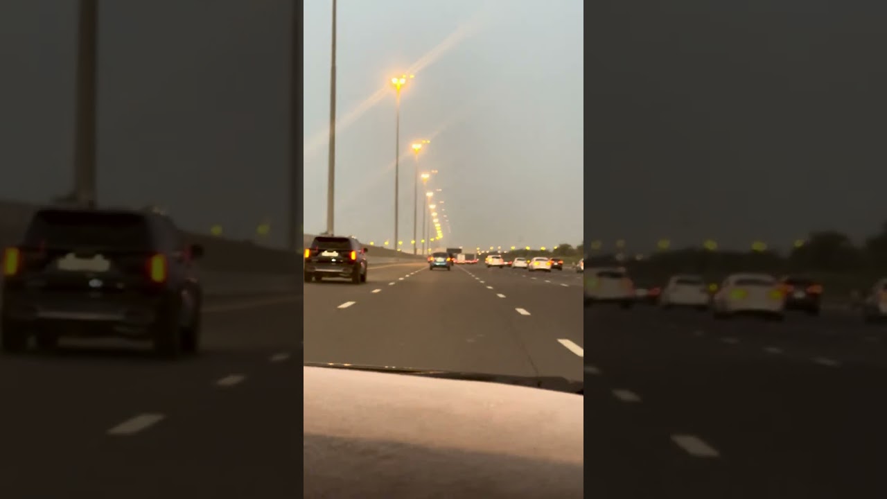 Sheikh Mohammed Bin Zayed Rd - Dubai.Very hi quality and Flattened road Of uae 🇦🇪 