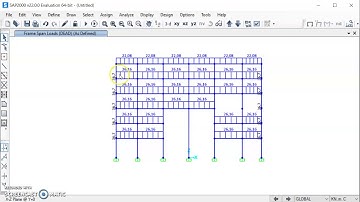 Reinforced concrete frame with SAP2000 v22 (2)