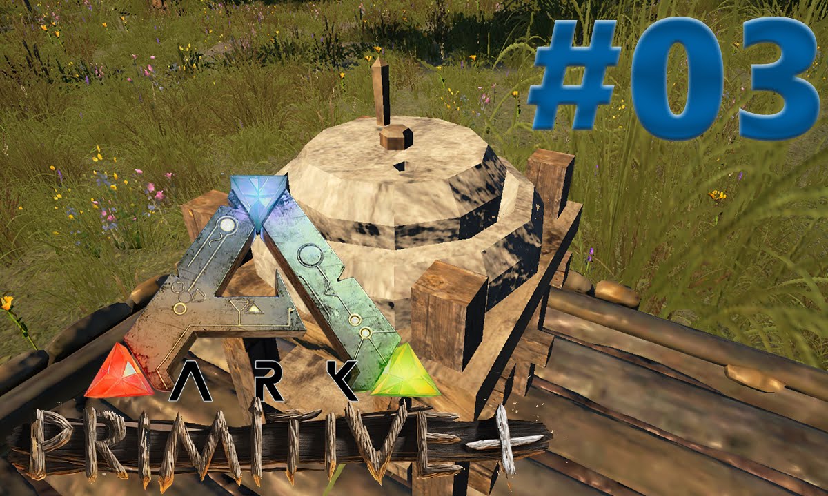 ARK Survival Evolved Del 3 OBSIDION PICKAXE PRIMITIVE PLUS MOD