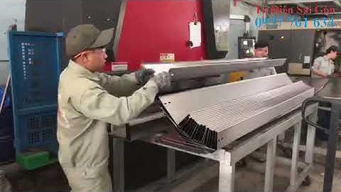 Tủ điện Sài Gòn - Gia công thang máng cáp