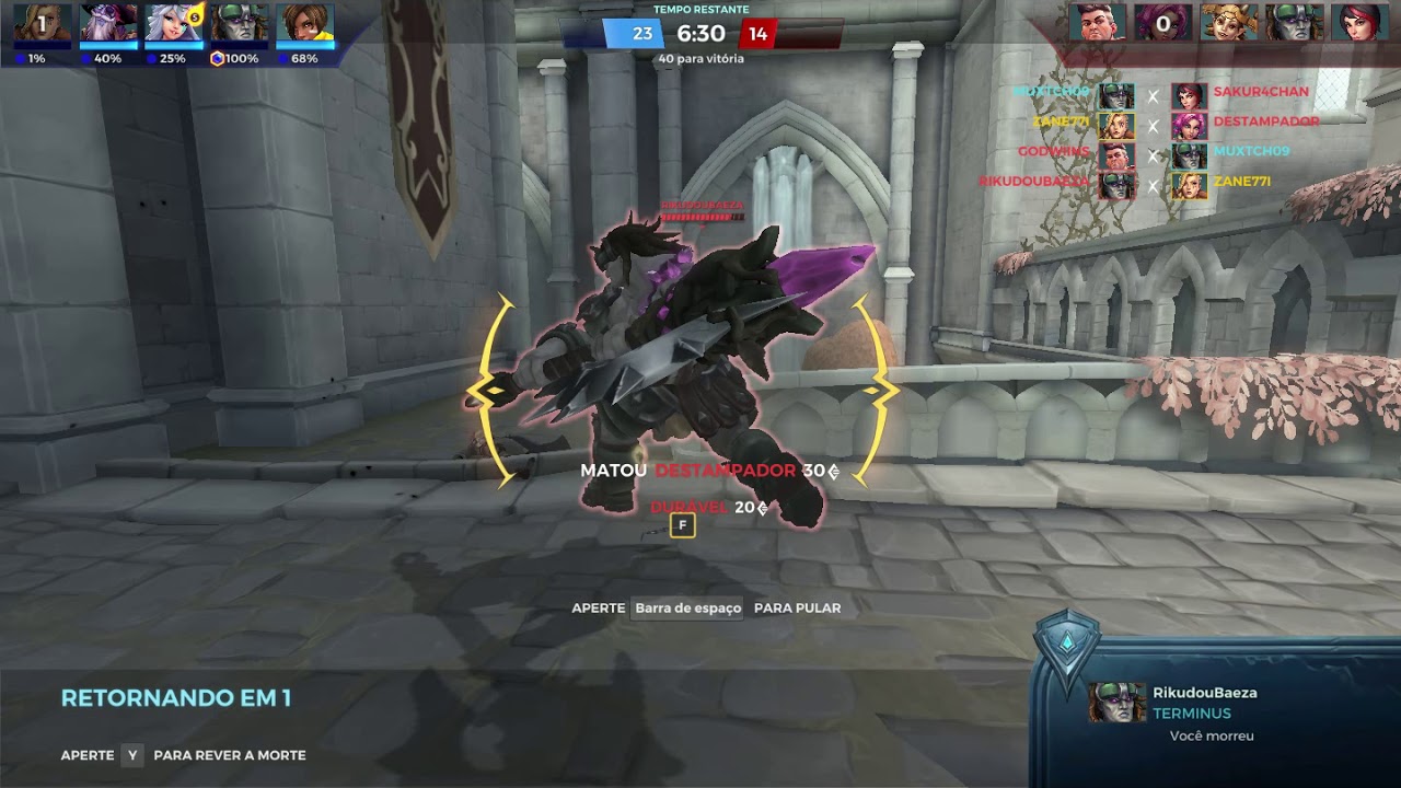 Paladins- Tyra -Burn Monster