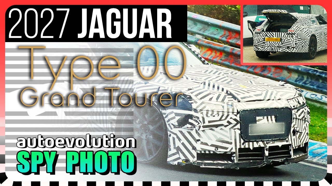2027 Jaguar Type 00 Grand Tourer (EV) // SPY PHOTOS - YouTube