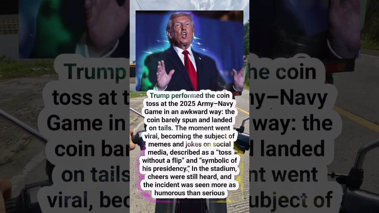 Donald Trump’s Coin Toss Fail Leads to Many Jokes 