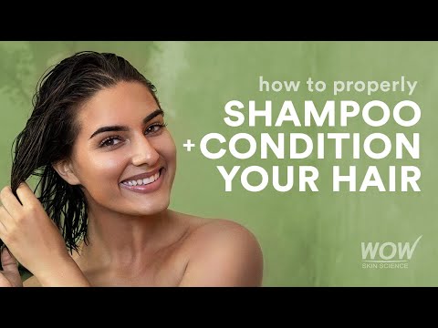 Como corretamente Shampoo & condicionar seu cabelo