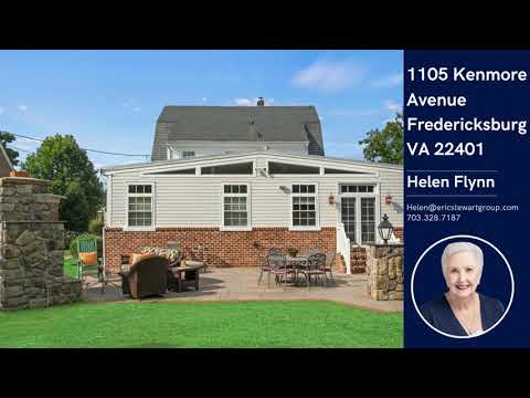 1105 Kenmore Avenue, Fredericksburg, VA home video tour