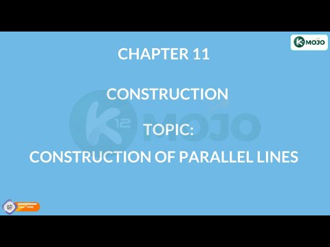 Class 7 Math | Construction of Parallel lines