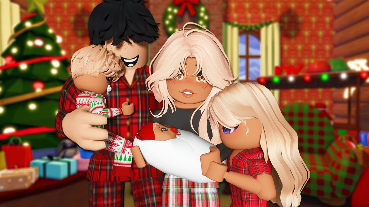 🎄Lily's First Christmas!🎅 Berry Avenue Family Roleplay👪 YouTube