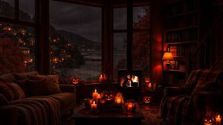 Details 🌧️🍁 Cozy Fall Retreat | Soft Rain, Warm Fireplace & Relaxing Ambience for Deep Sleep | NO ADS 😴🔥 News