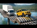 Cars vs Speed Bumps Bridge Challenge #01 😱 | BeamNG.drive Epic Fails &amp; Crashes
