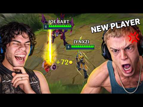 I Taught Joe Bart How To Play League of Legends... Then Jynxzi Showed Up