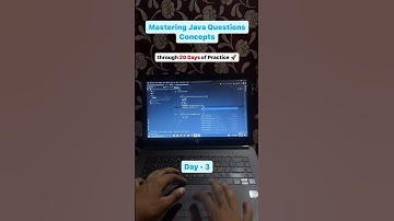 20 Days, 20 Questions Day 3 🚀👨🏻‍💻 #challenge #codingchallenge #programminglanguage #javacoding