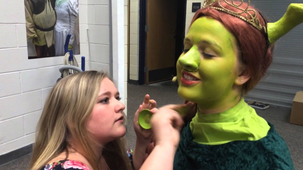 shrek the musical shrek makeup