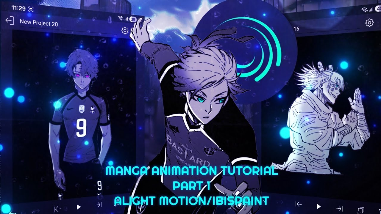 Manga Animation Tutorial~[Alight Motion/Ibis Paint] Part 1 - YouTube