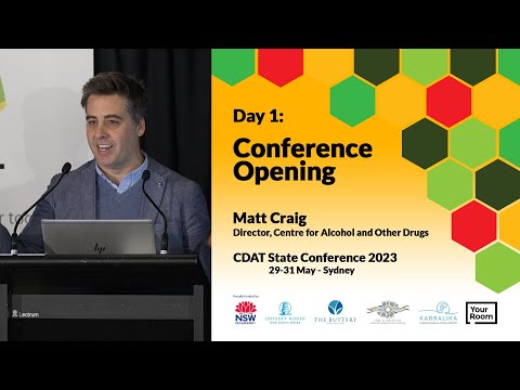 NSW CDAT State Conference 2023 - Day 1 - Session 1: Conference Opening - Matt Craig