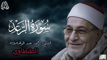 سورة الرعد بصوت يلامس الروح 🕊️ الشيخ محمد عبد الوهاب الطنطاوي