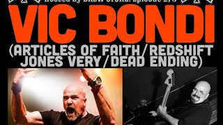 The NYHC Chronicles LIVE! Ep. #273 Vic Bondi (Articles Of Faith / Redshift /Jones Very/Dead Ending)