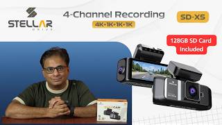 4‑Channel Dashcam Unboxed: Stellar Drive SD‑X5 QuadPro First Impressions screenshot 3