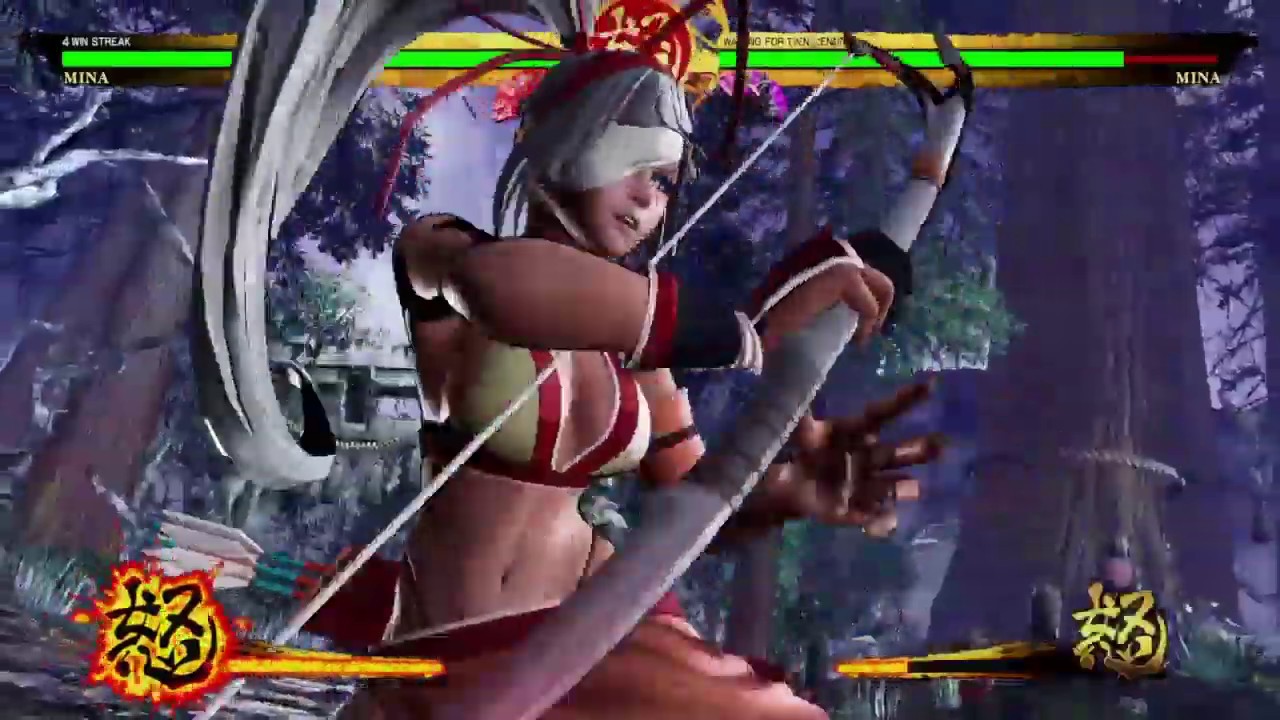 Samurai Shodown Mina Tutorial and Combos