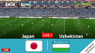 LIVE | Japan U23 vs Uzbekistan U23 • AFC Asian Cup Full Match - Video Game Simulation