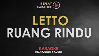 Karaoke Ruang Rindu - Letto HQ Audio