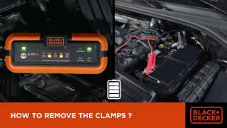 How to use your Black+Decker 6V - 12V automotive smart battery charger 4Amp
