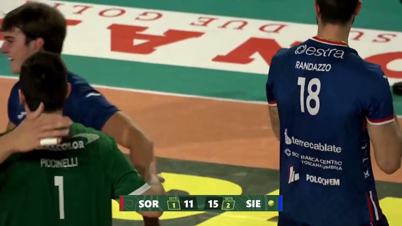 Highlights Romeo Sorrento - Emma Villas Codyeco Lupi Siena 1-3