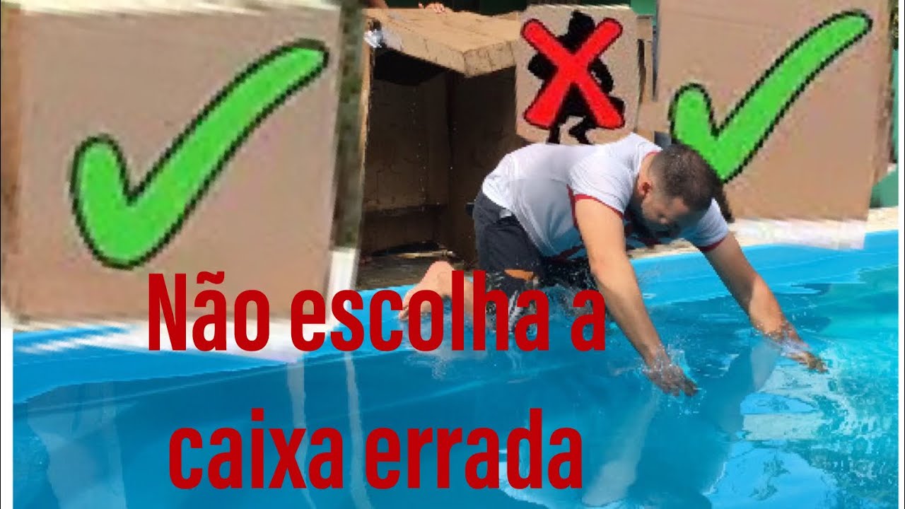 Desafio Da Piscina Pool Challenge Youtube