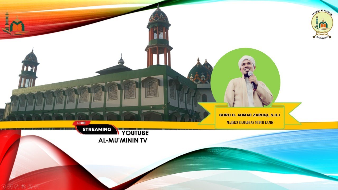 26/02/2026 II Majelis Subuh  Ramadhan bersama Guru H. Ahmad Zaruqi, S.H.I