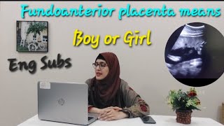 Q&As | Left side baby movements boy or girl in Urdu & Eng | Fundoanterior placenta means boy or girl