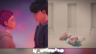 Rumi/Ejae & Jinu/Andrew Choi & Tate Mcrae - Free & Revolving Door [Mashup]| Bg_Universe