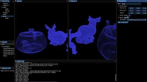 my c++/opengl game engine - 1st week
